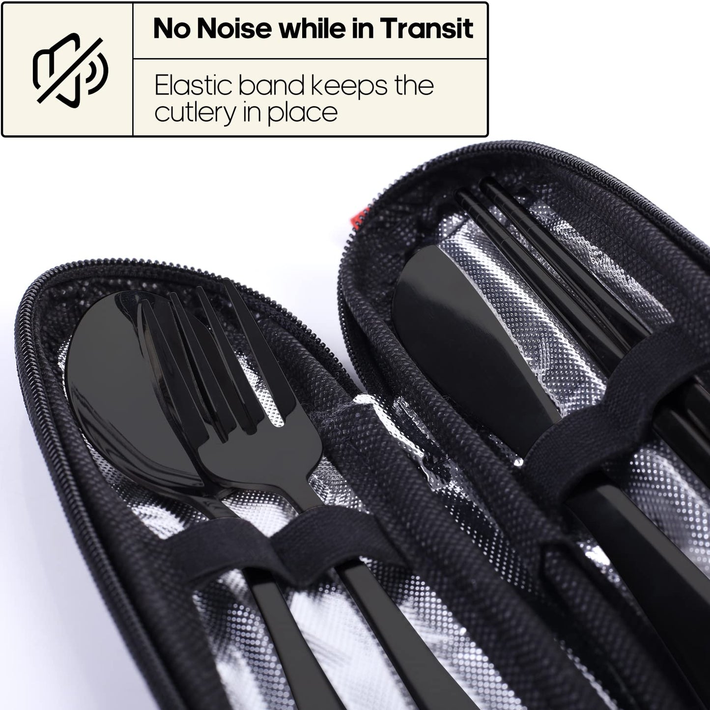 Travel Utensils with Case