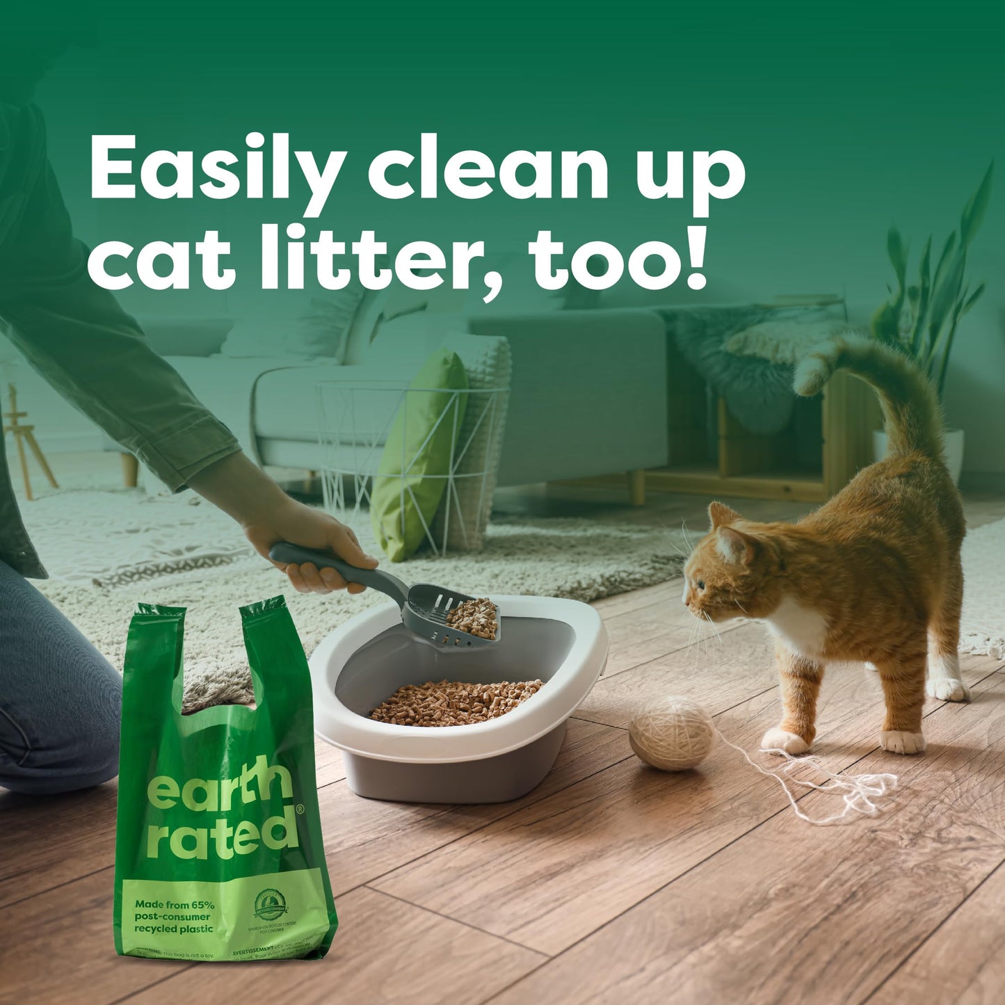 120 Earth Rated Dog Poop Bags with Handles